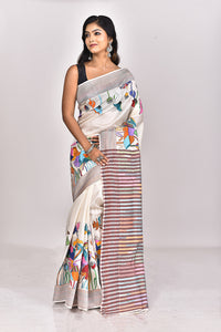 JALCHURI SILK KANTHA SAREE
