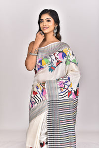JALCHURI SILK KANTHA SAREE