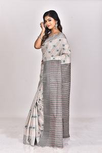 JALCHURI SILK KANTHA SAREE