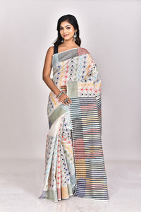 JALCHURI SILK KANTHA SAREE