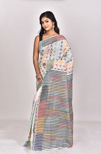 JALCHURI SILK KANTHA SAREE
