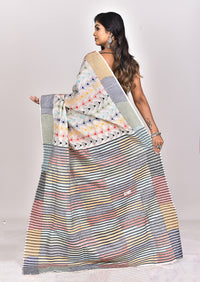 JALCHURI SILK KANTHA SAREE