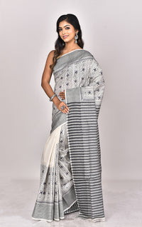 JALCHURI SILK KANTHA SAREE