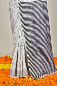 JALCHURI SILK KANTHA SAREE