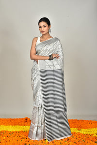 JALCHURI SILK KANTHA SAREE