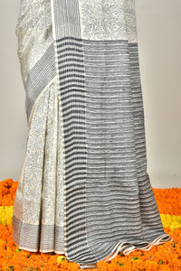 JALCHURI SILK KANTHA SAREE