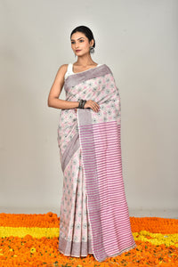 JALCHURI VORAT SILK KANTHA SAREE