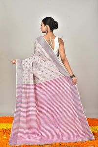 JALCHURI VORAT SILK KANTHA SAREE