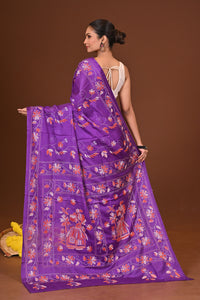KALPANA BLENDED SILK KANTHA SAREE