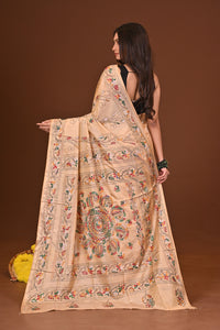 KANAKA BLENDED SILK KANTHA SAREE