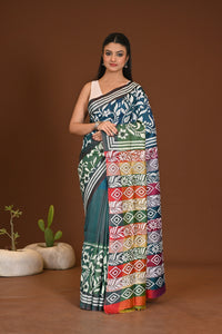 KATAN 3D KANTHA SAREE
