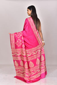 KATAN BLOCK SAREE