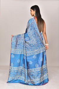 KATAN BLOCK SAREE