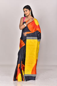 KATAN BLOCK SAREE