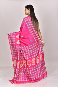 KATAN BLOCK SAREE