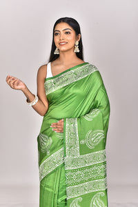 KATAN BLOCK SAREE