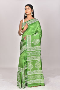 KATAN BLOCK SAREE