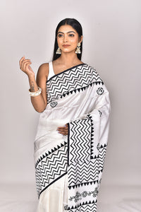 KATAN BLOCK SAREE