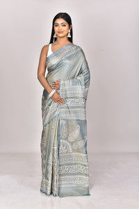KATAN BLOCK SAREE