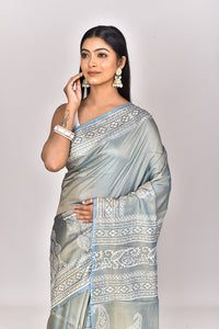 KATAN BLOCK SAREE