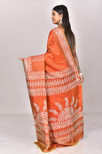 KATAN BLOCK SAREE
