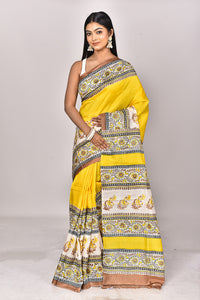 KATAN BLOCK SAREE