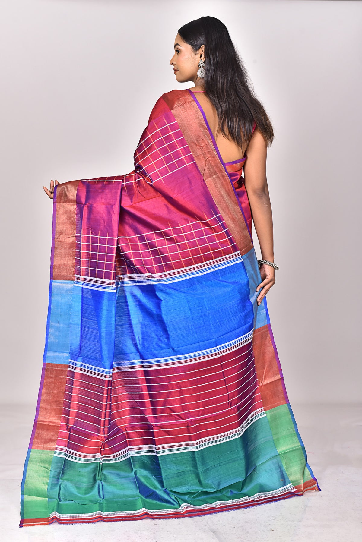 KATAN SILK GALANI SAREE