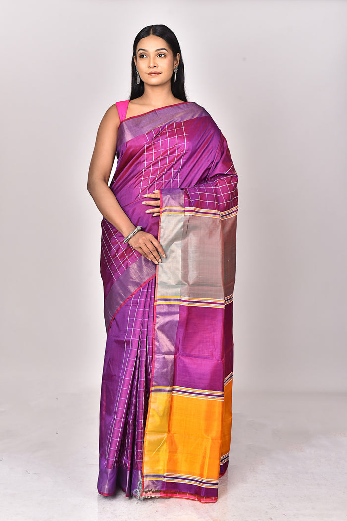 KATAN SILK GALANI SAREE