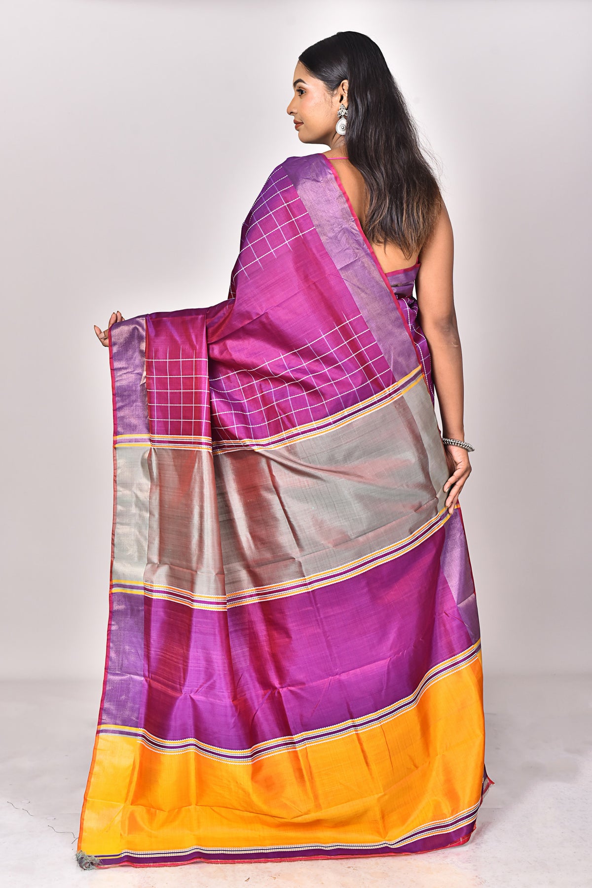 KATAN SILK GALANI SAREE