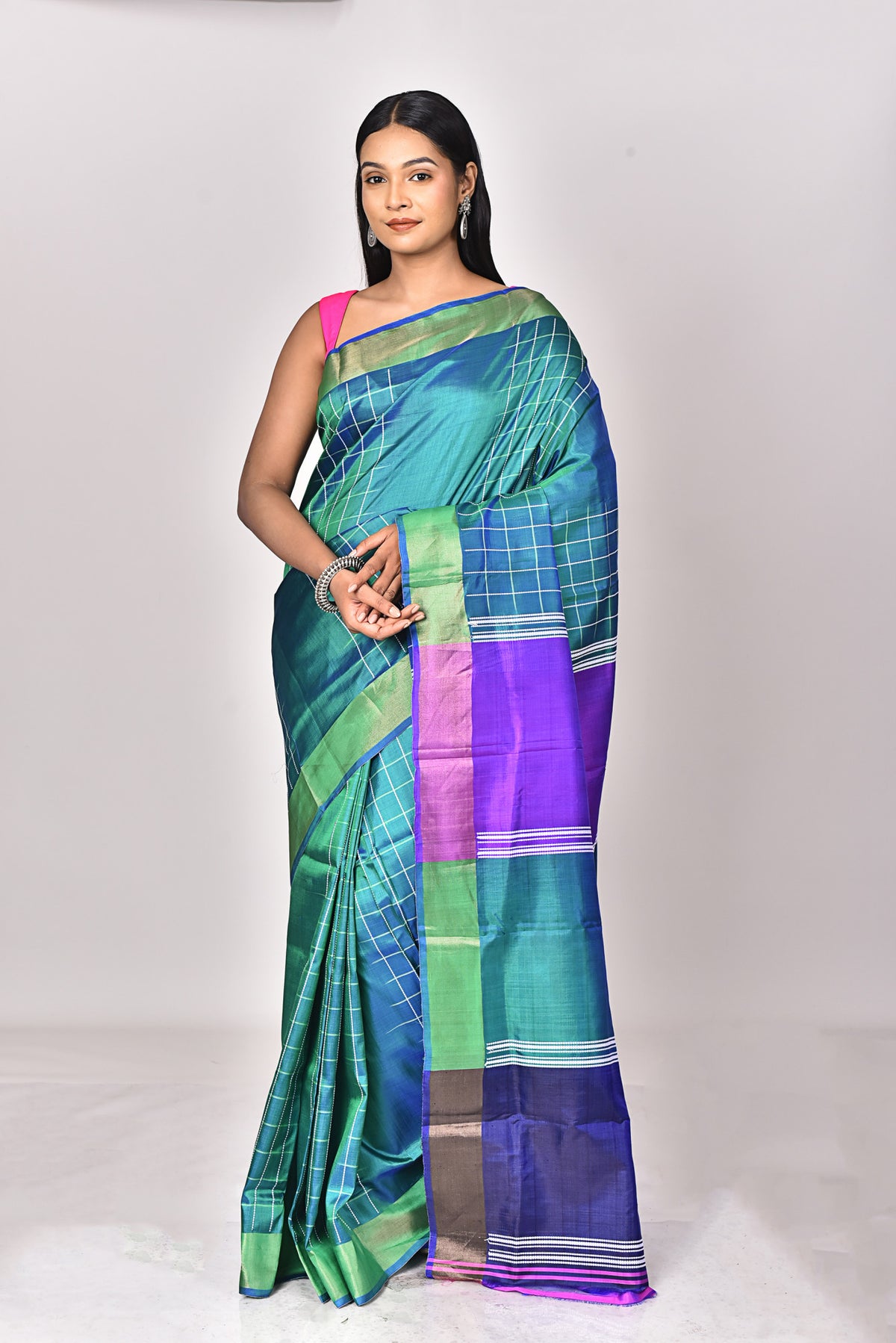 KATAN SILK GALANI SAREE