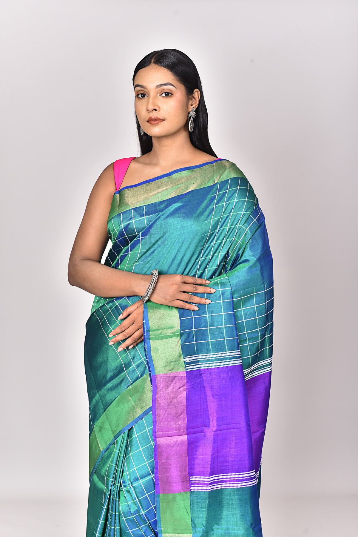 KATAN SILK GALANI SAREE