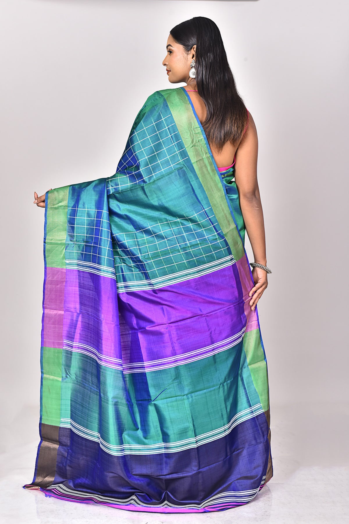 KATAN SILK GALANI SAREE