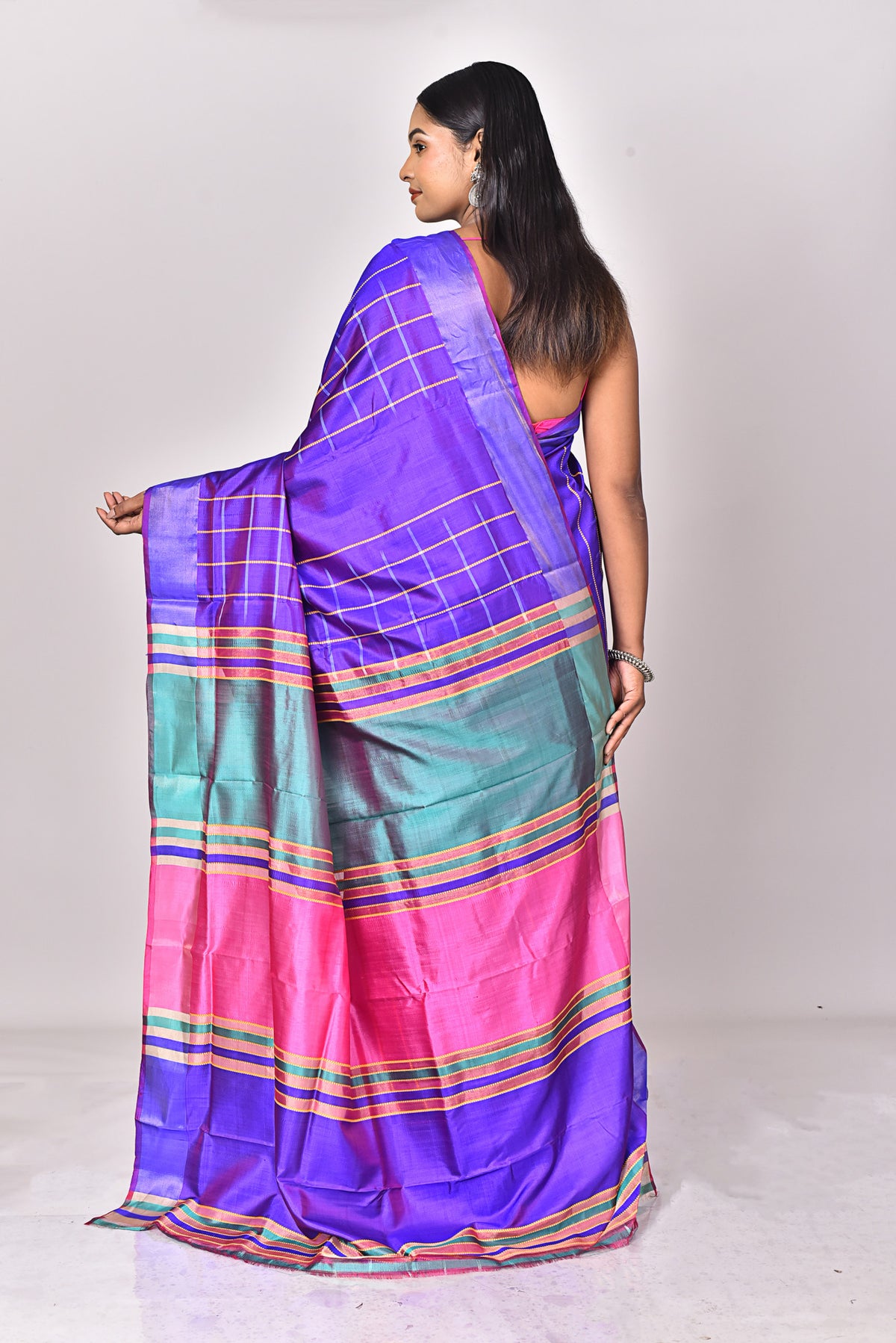 KATAN SILK GALANI SAREE