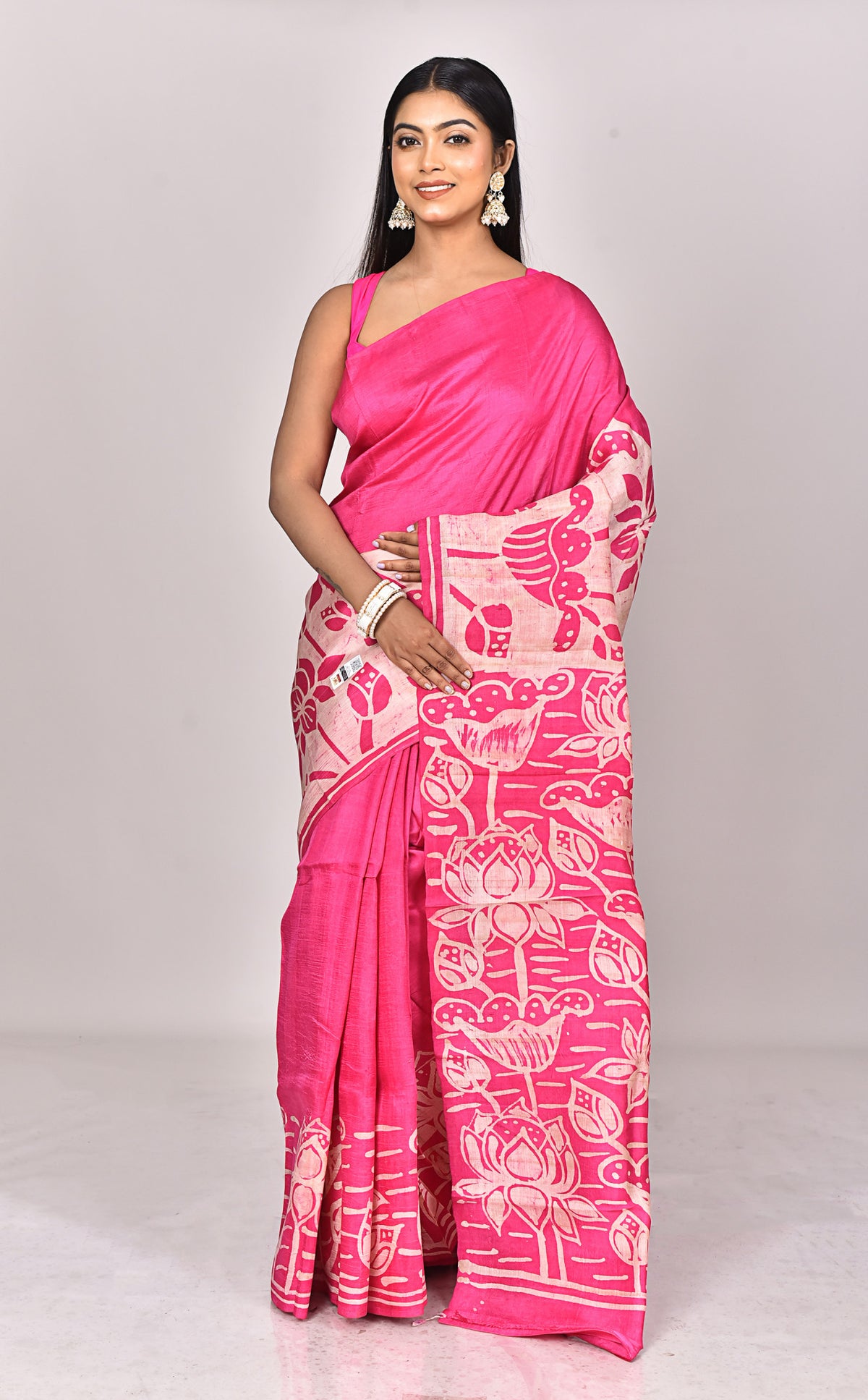 KATAN SILK HANDBATIK SAREE