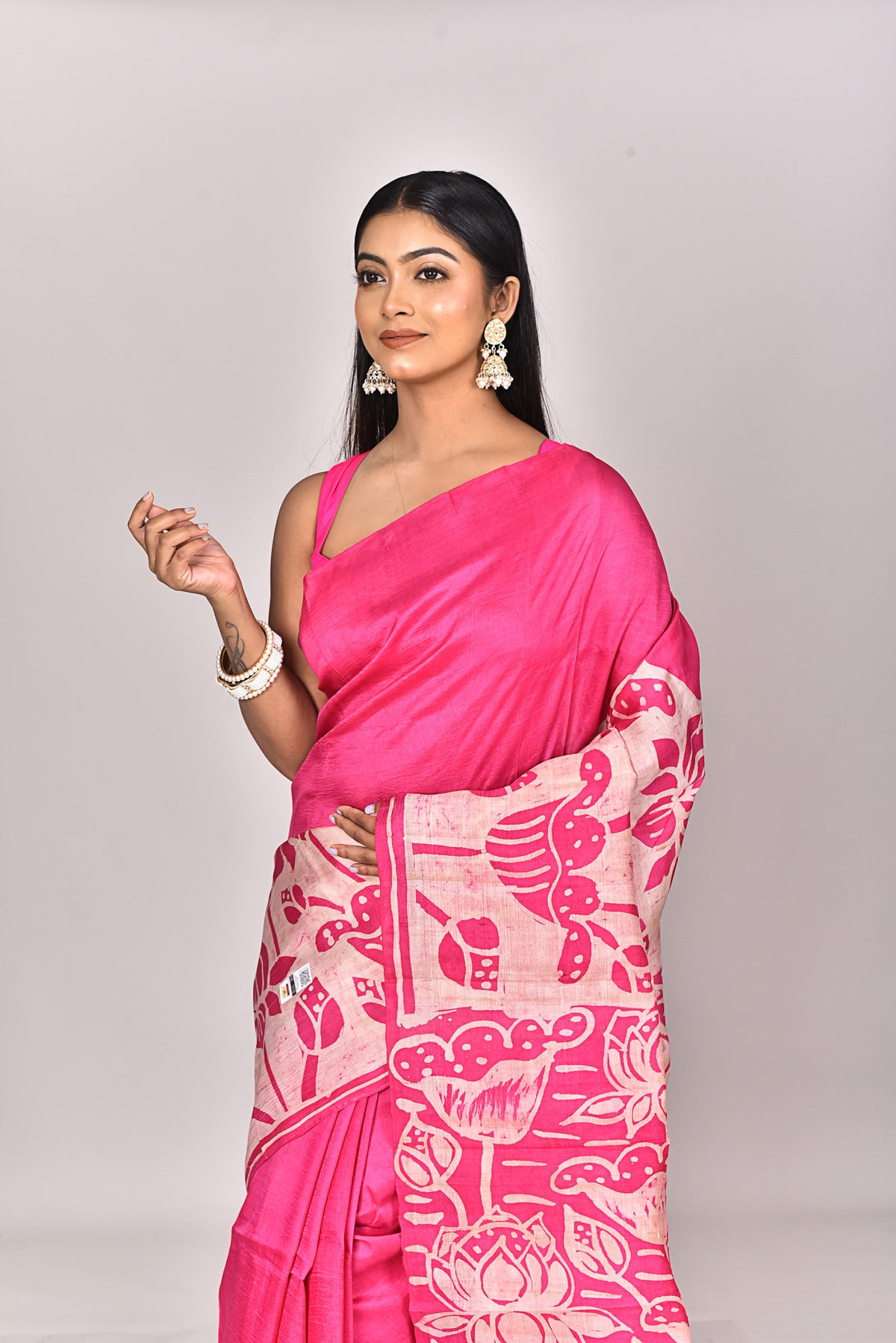 KATAN SILK HANDBATIK SAREE