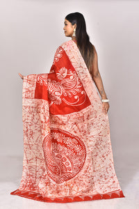 KATAN SILK HANDBATIK SAREE
