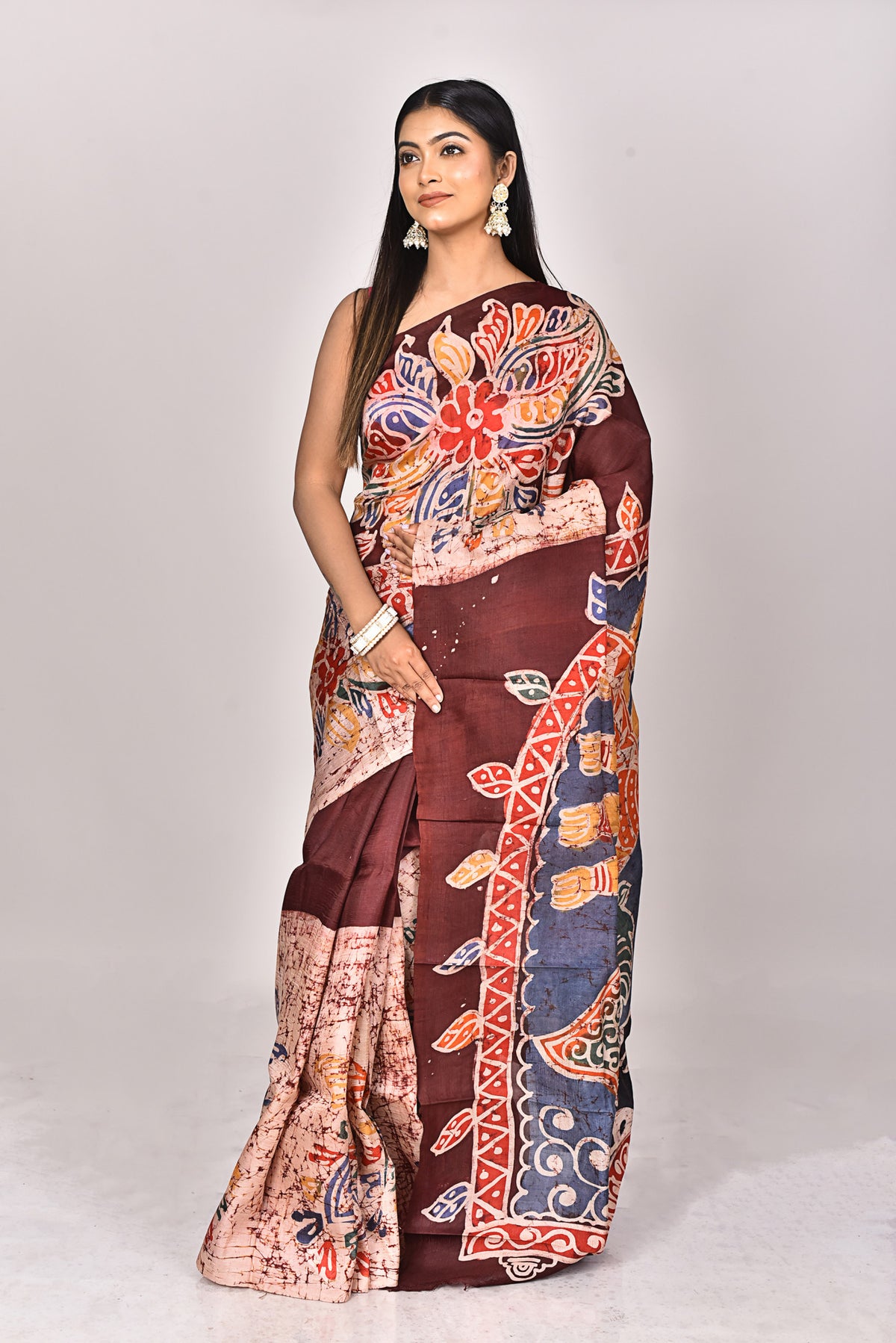 KATAN SILK HANDBATIK SAREE