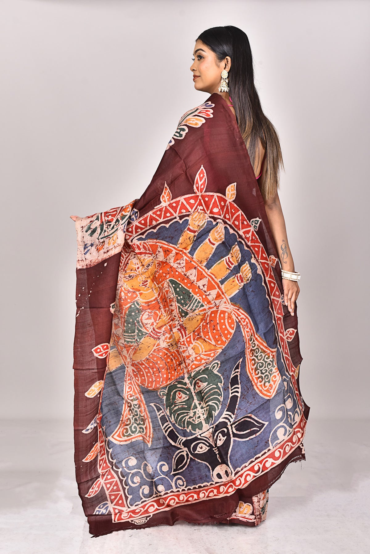 KATAN SILK HANDBATIK SAREE