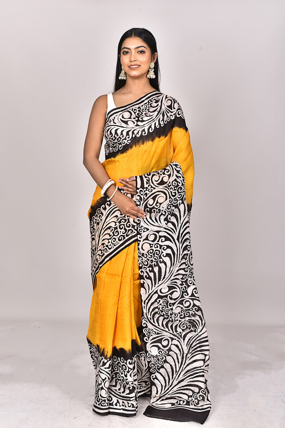KATAN SILK HANDBATIK SAREE