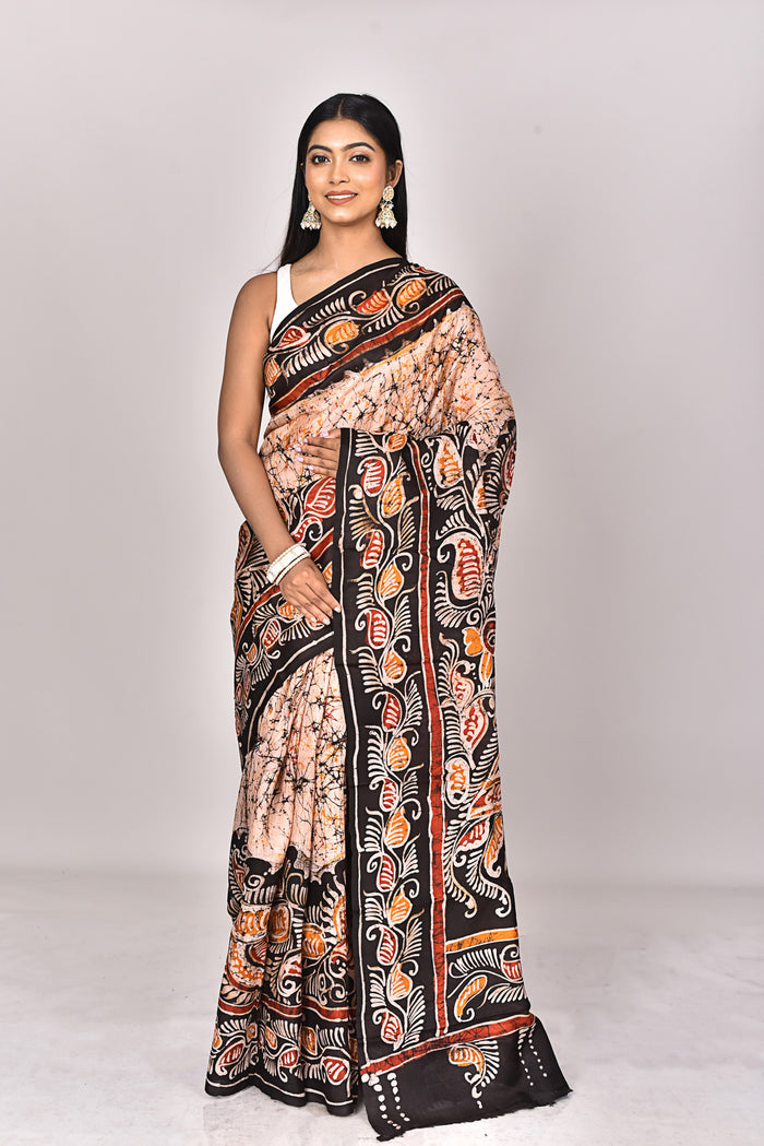 KATAN SILK HANDBATIK SAREE