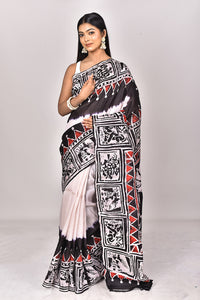 KATAN SILK HANDBATIK SAREE