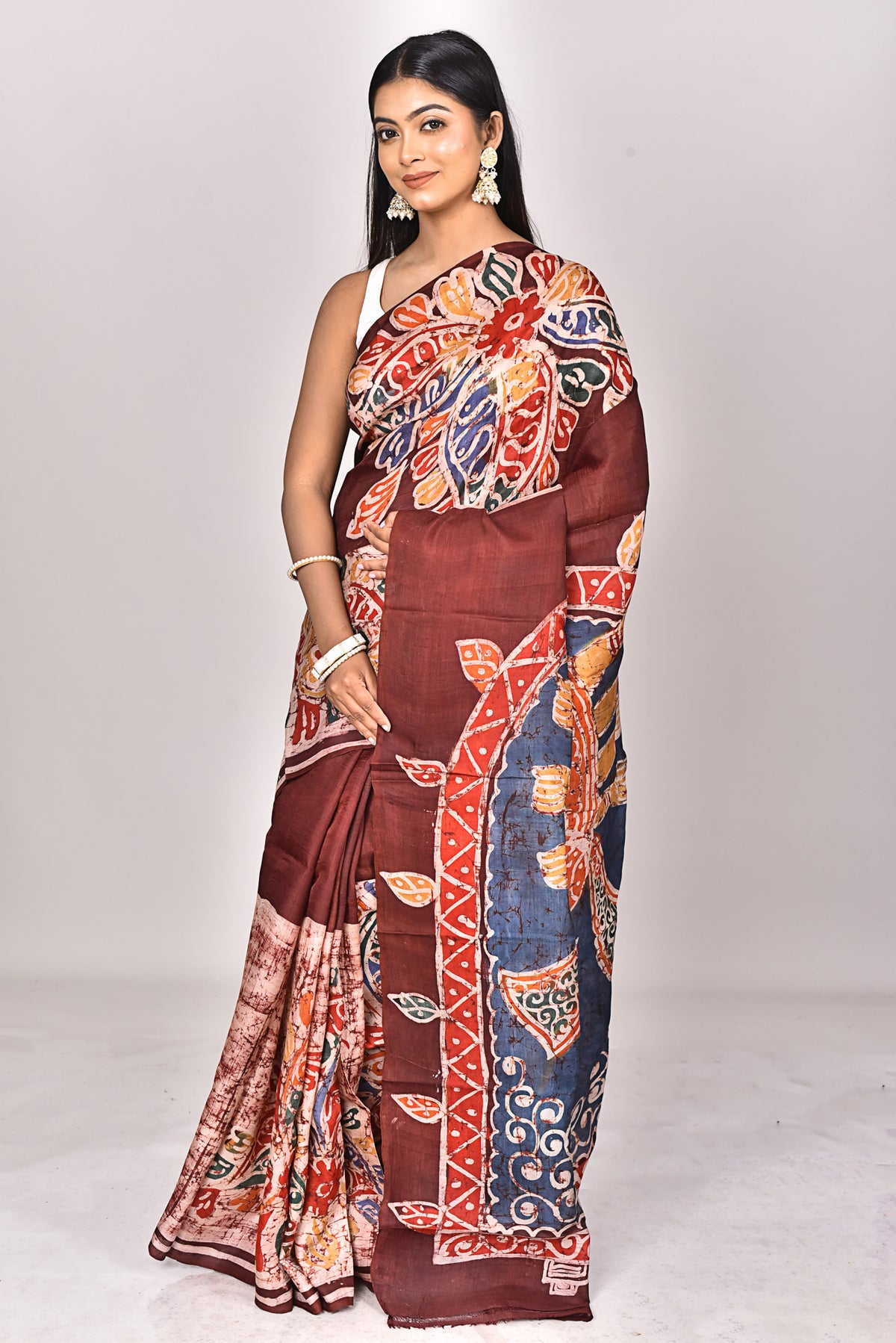KATAN SILK HANDBATIK SAREE