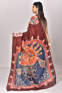 KATAN SILK HANDBATIK SAREE