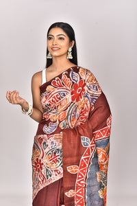 KATAN SILK HANDBATIK SAREE