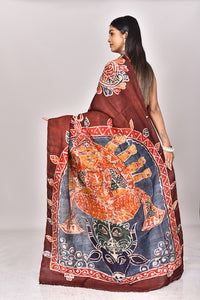 KATAN SILK HANDBATIK SAREE