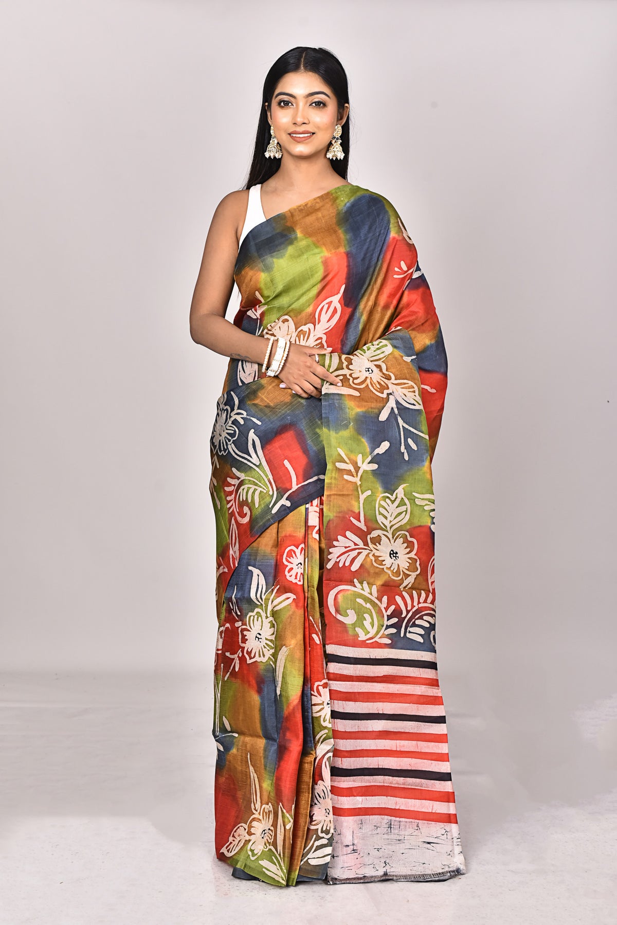 KATAN SILK HANDBATIK SAREE