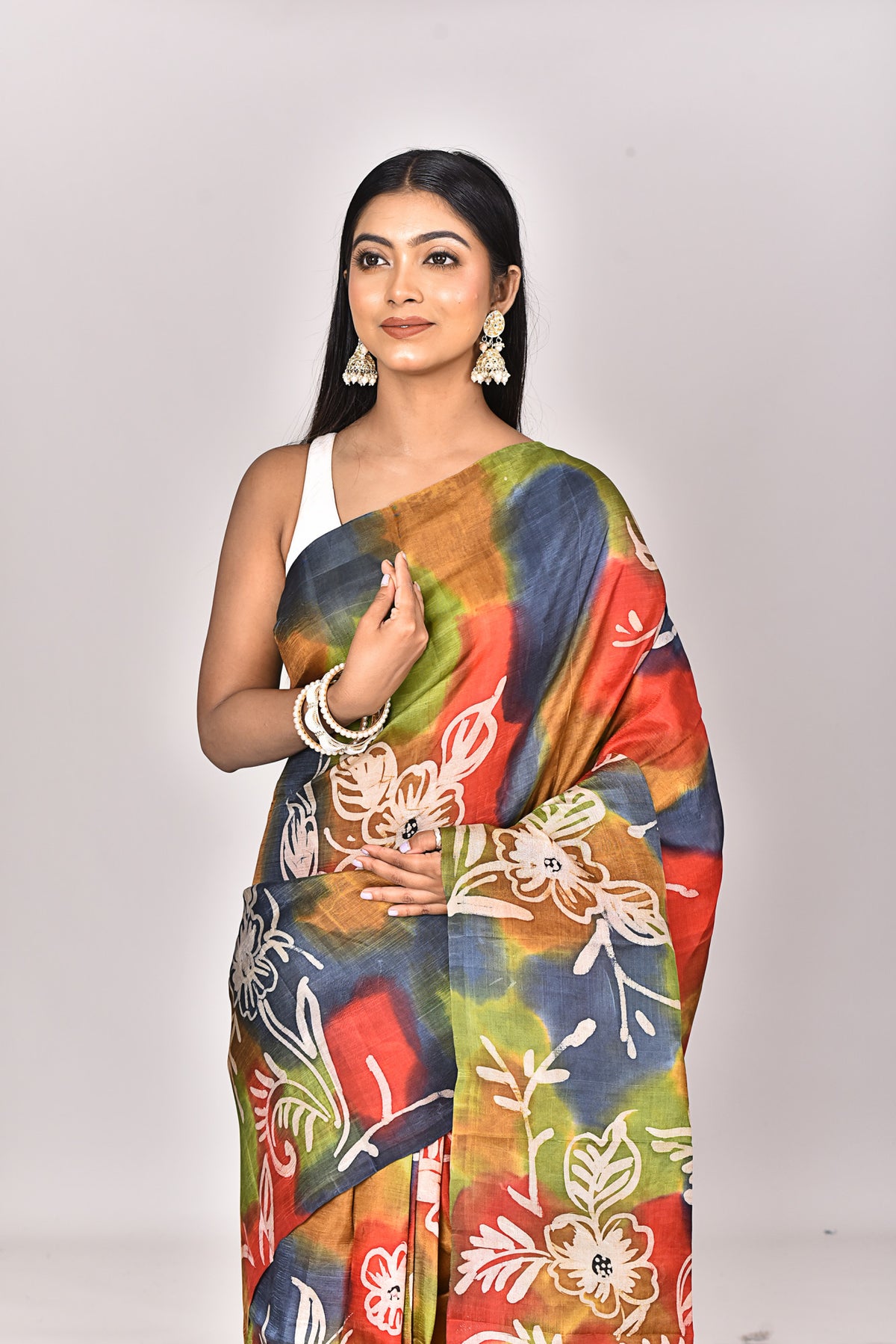KATAN SILK HANDBATIK SAREE