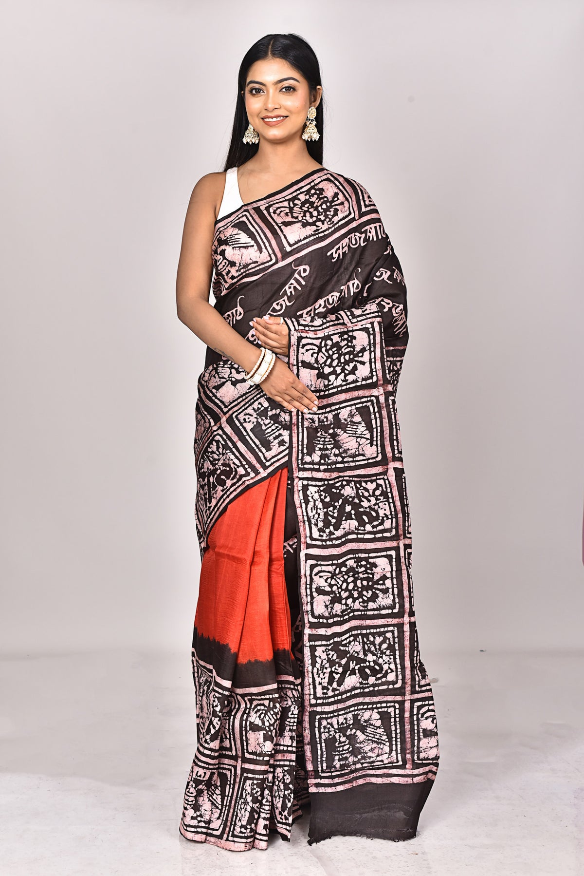 KATAN SILK HANDBATIK SAREE