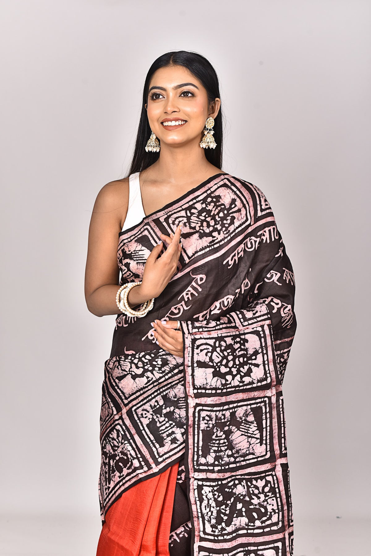 KATAN SILK HANDBATIK SAREE