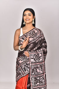 KATAN SILK HANDBATIK SAREE